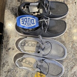 Hey Dude Women's Sparkle Gray Sneakers